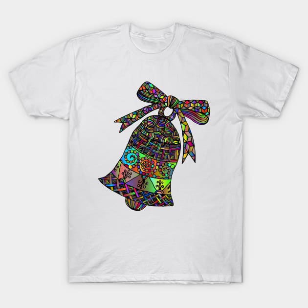 Colorful Bell T-Shirt by Mako Design 